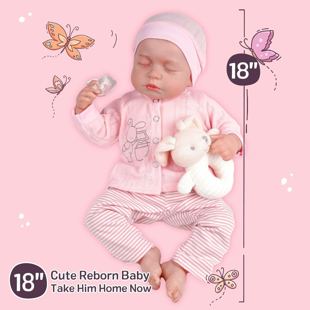 18 Inch Soft Body Realistic Reborn Baby Doll Z9368