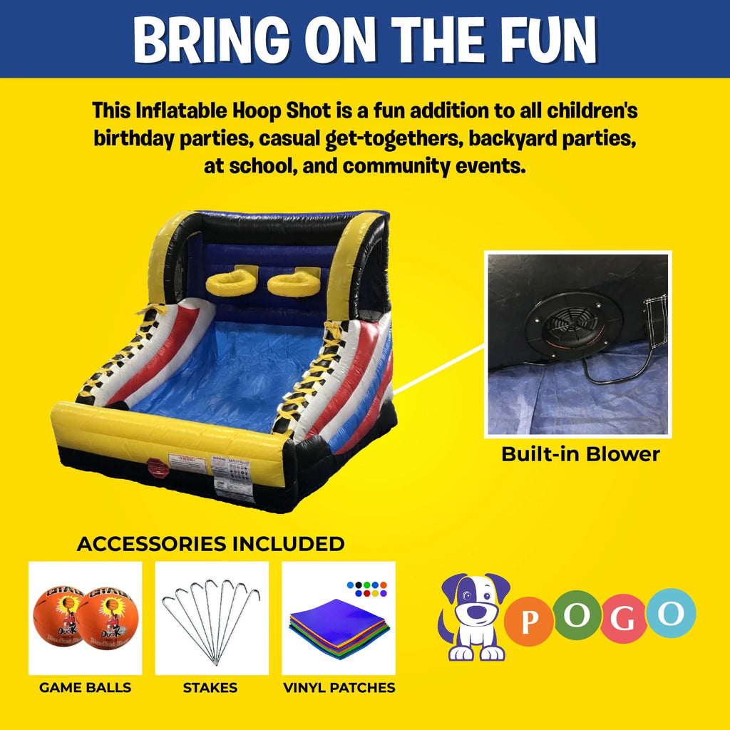 Mini Hoop Inflatable Basketball Game Y5917