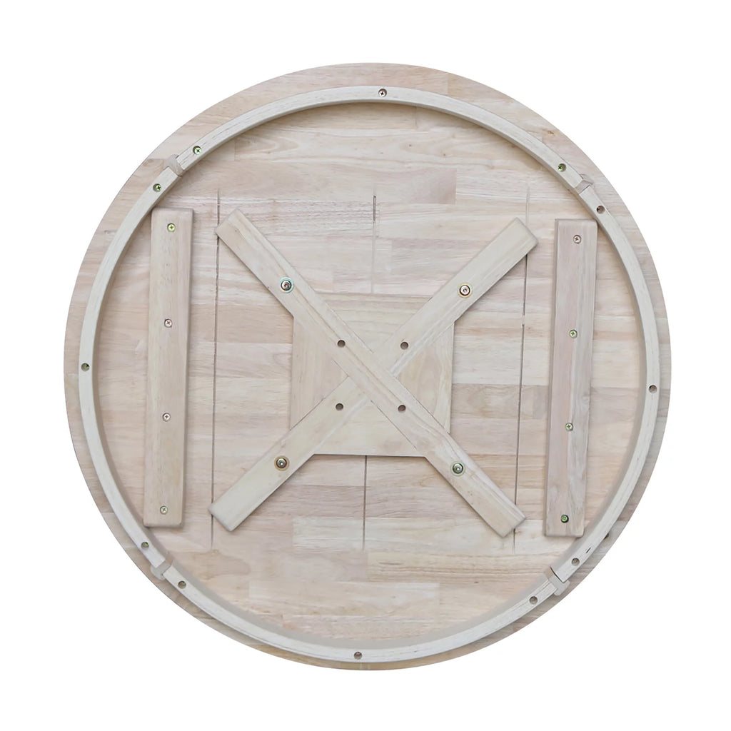 Unfinished Wood Bar Table I59519