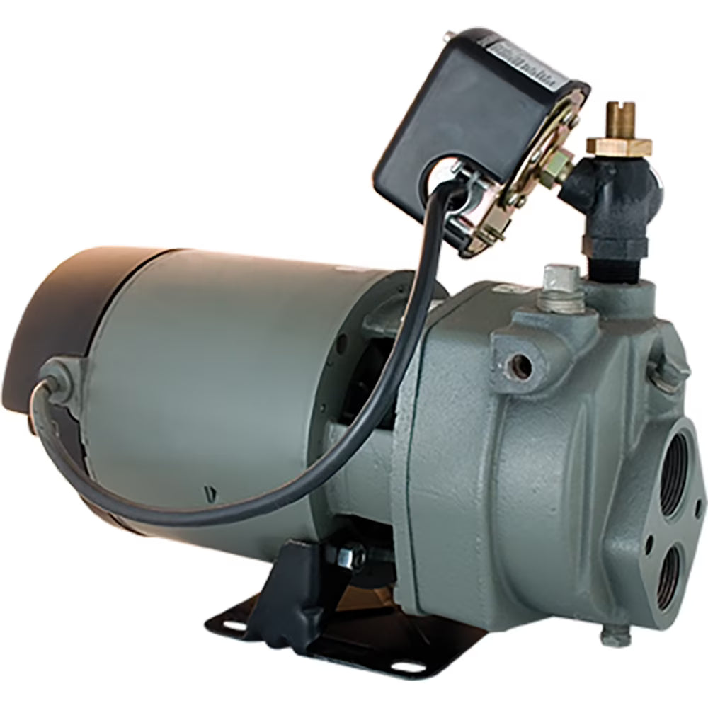 Deep Well Jet Pump, Cast-Iron, 1/2-HP I61002