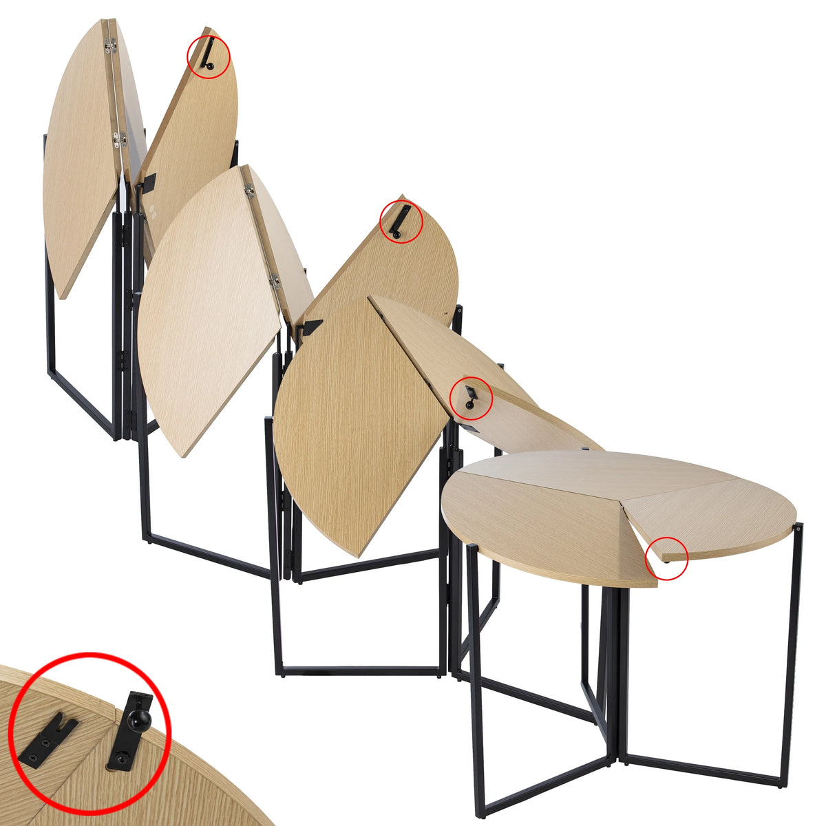 Round Folding Dining Table A795746
