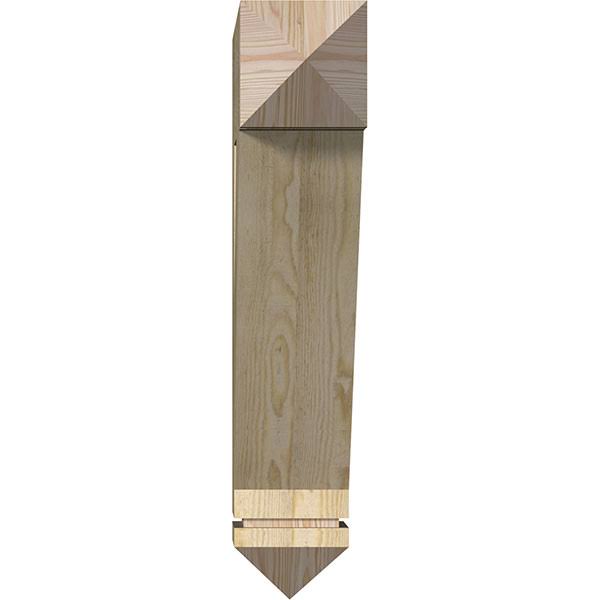 Douglas Fir Traditional Arts & Crafts Bracket A2583