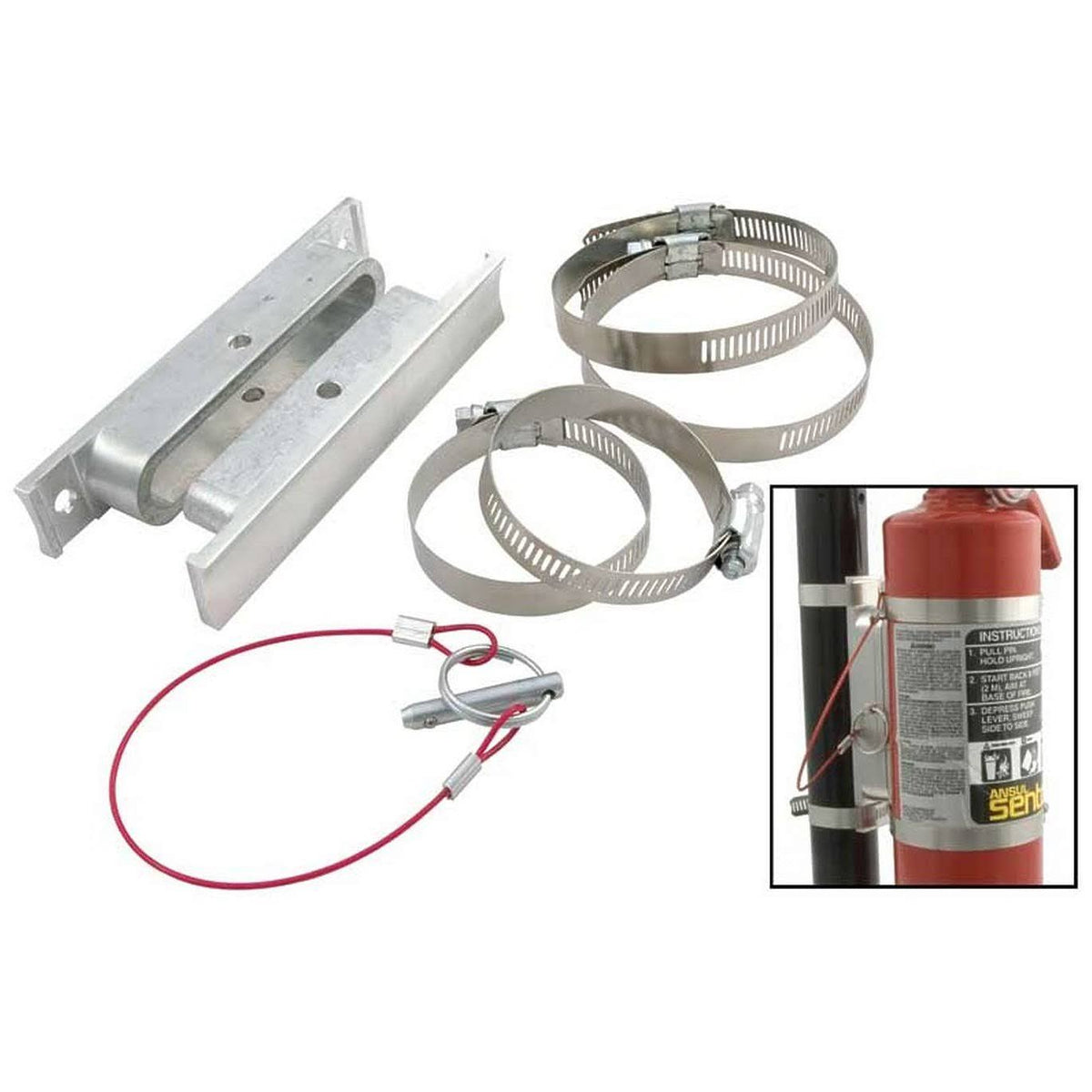 Quick Release Fire Extinguisher Bracket L5881