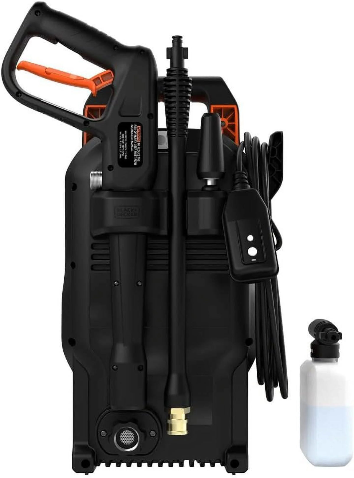 Electric Pressure Washer, Cold Water, 1700 PSI, 1.2 GPM W94847