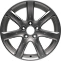 Aluminum Alloy Wheel Rim 17 Inch 7 Spokes P379