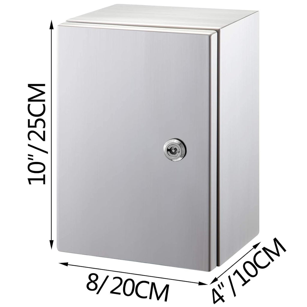 10 x 8 x 4'' NEMA 4X Steel Electrical Enclosure Z231347