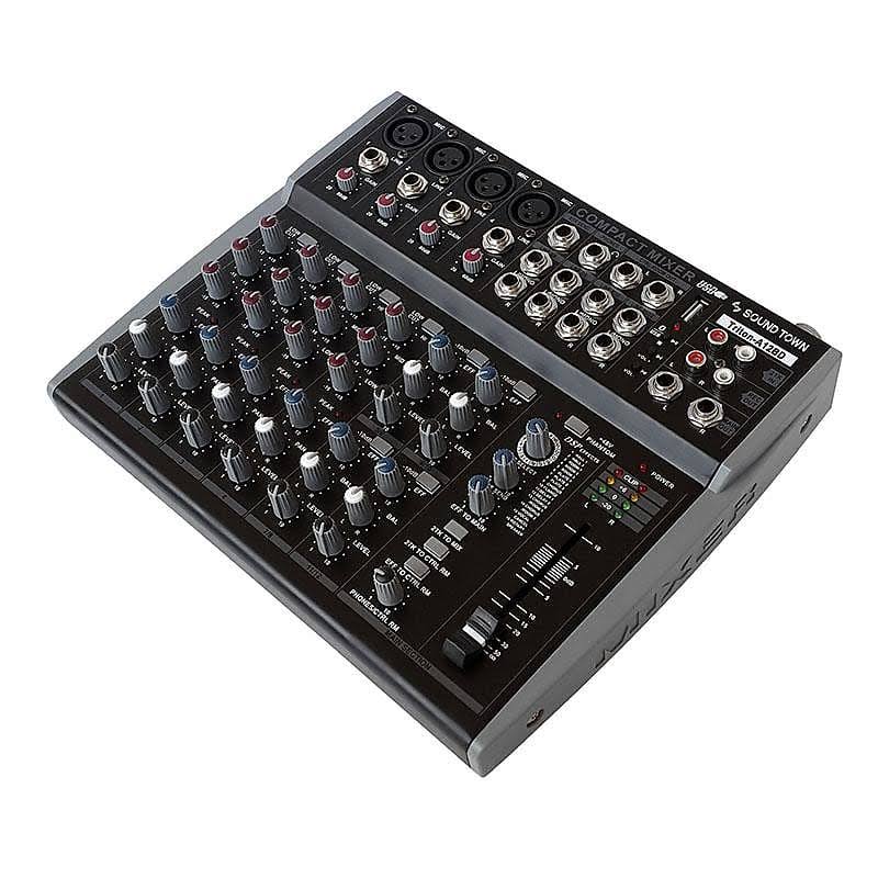 12-Channel Audio Mixer with USB Interface, Bluetooth and DSP O14121