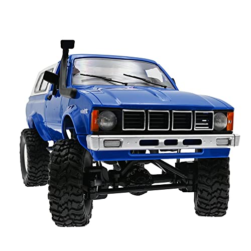 1/16 Blue 4x4 Off-Road RC Pickup Truck with LED Lights G7849