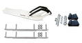 White XPT Snowmobile Skis with 9" Shaper Bars Complete Kit Z679
