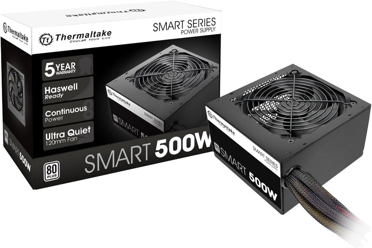 Micro ATX AMD Motherboard & 500W 80+ White Certified PSU M124