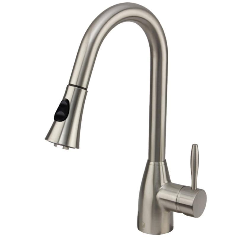 Undermount Stainless Steel Kitchen Sink with Faucet, Two Grids, Two Strainers and Dispenser X29874