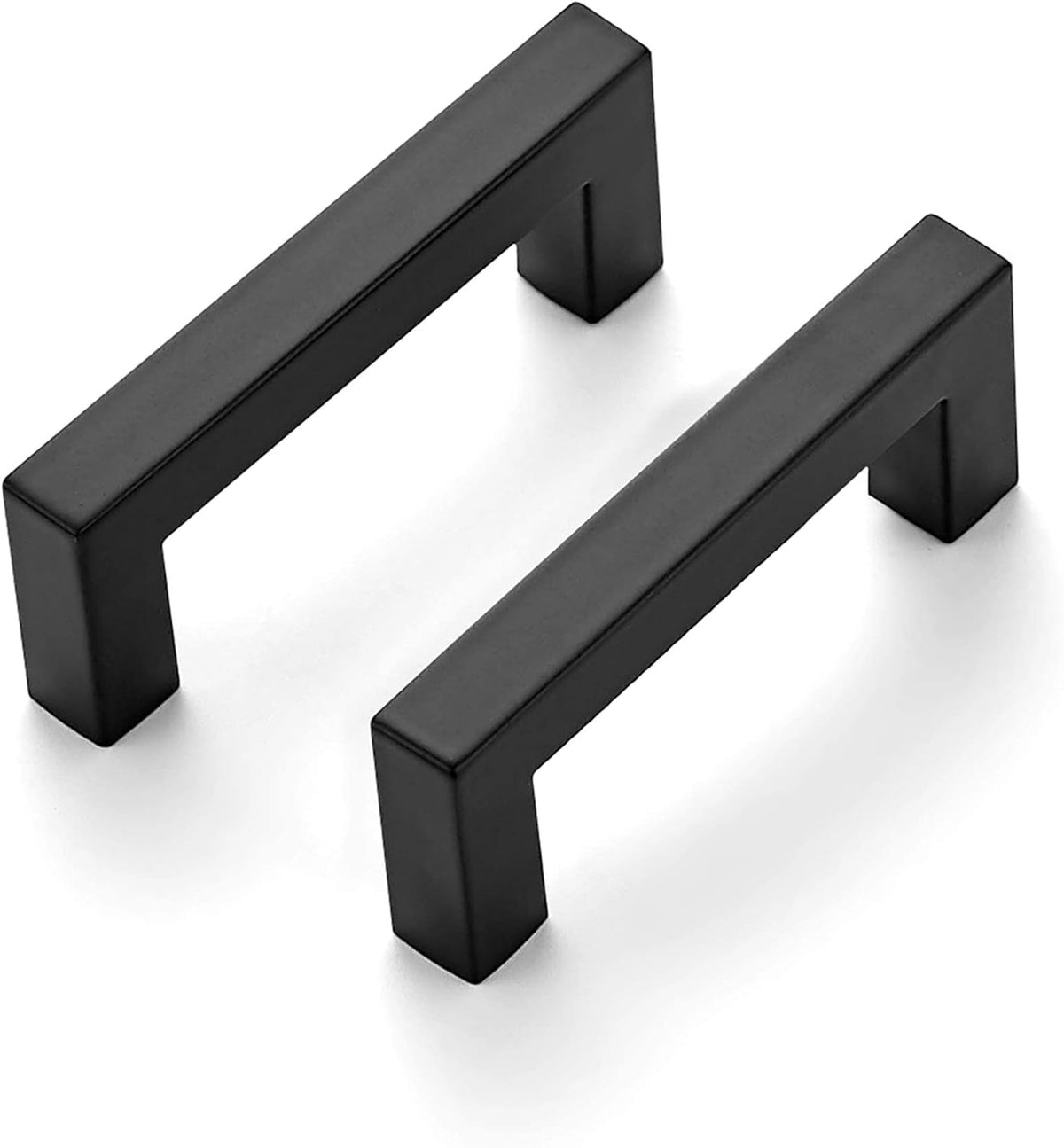 30 Pack 3 Inch Matte Black Square Cabinet Handles U21033