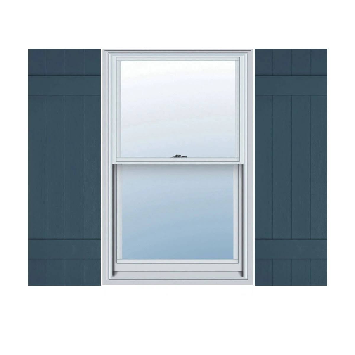 14x22W x 43x22H Vinyl Board-n-Batten Shutters I60876