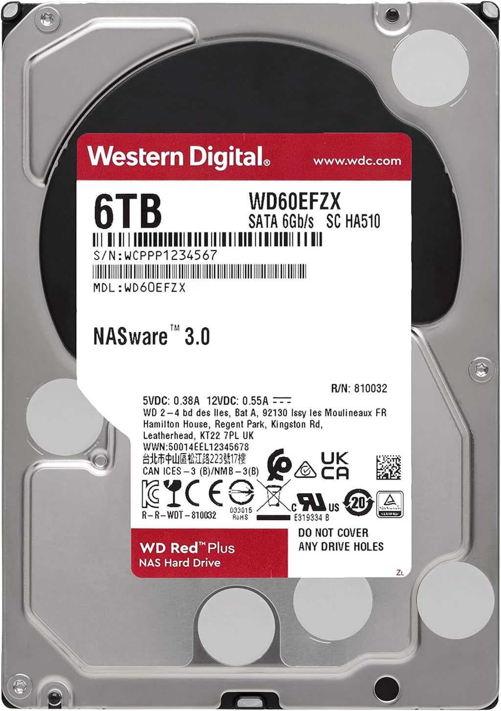 10TB NAS Internal Hard Drive HDD U879646