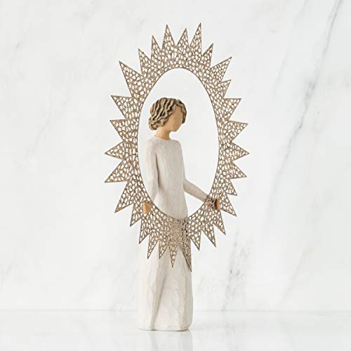Pierced Metal Star Tree Topper O58026