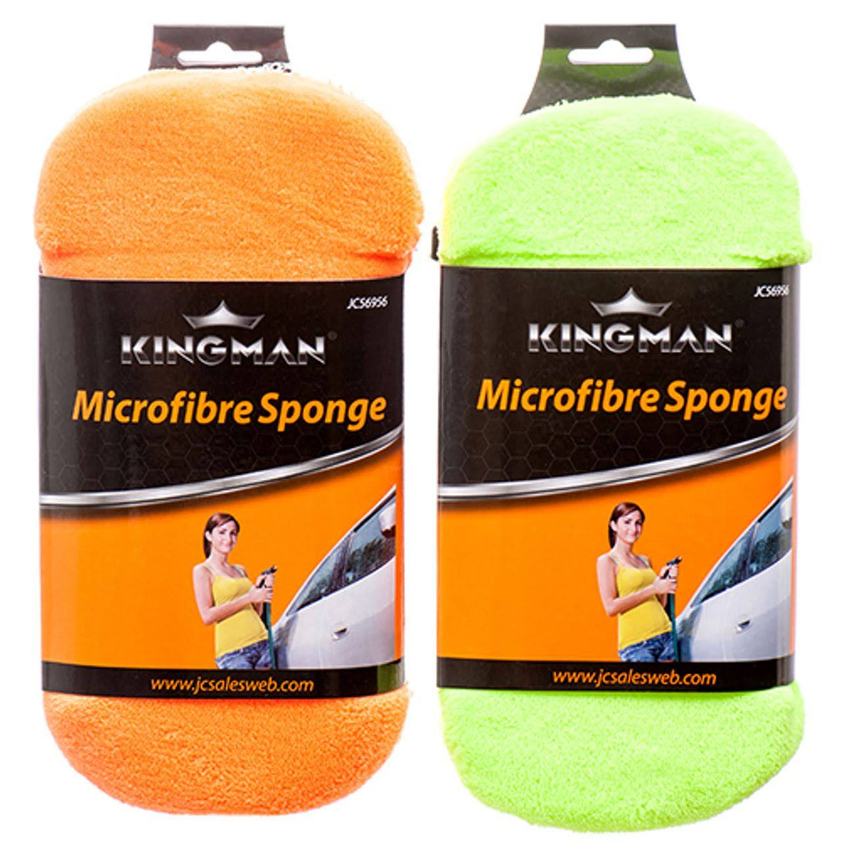 24 Pack Microfiber Car Wash Sponge N7035