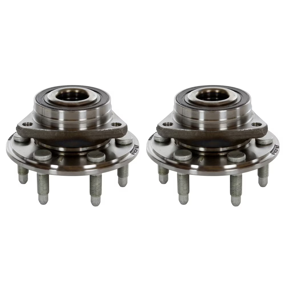 Front or Rear Wheel Hub Bearing Set of 2 for Cadillac SRX Saab 9-4X 2.8L 3.0L 3.6L V6 AWD FWD 6-Lug I1773