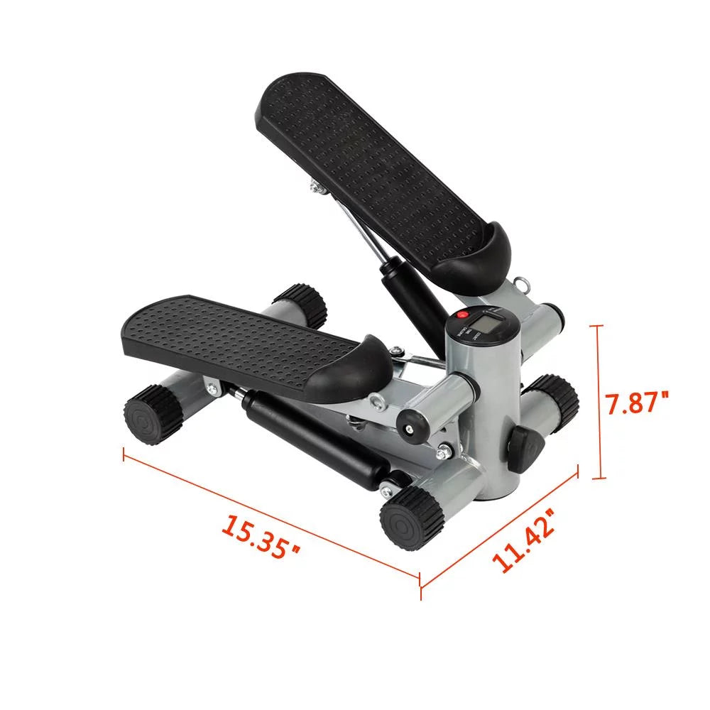 Mini Aerobic Stair Stepper with Resistance Bands E547524