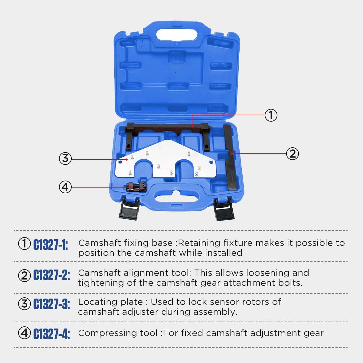 Camshaft Crankshaft Alignment Timing Chain Tool Kit Pack of 2 C79501