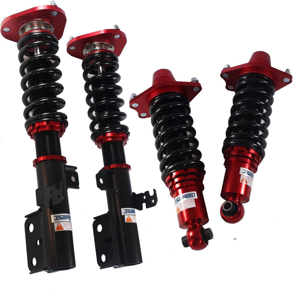 Red Full Coilover Struts Shocks Suspension Kit S240357
