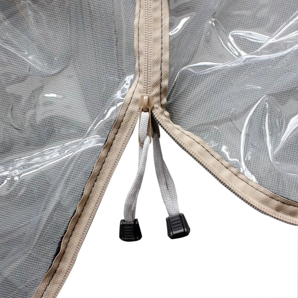 4-Person Golf Cart Cover Storage Driving Enclosure V253