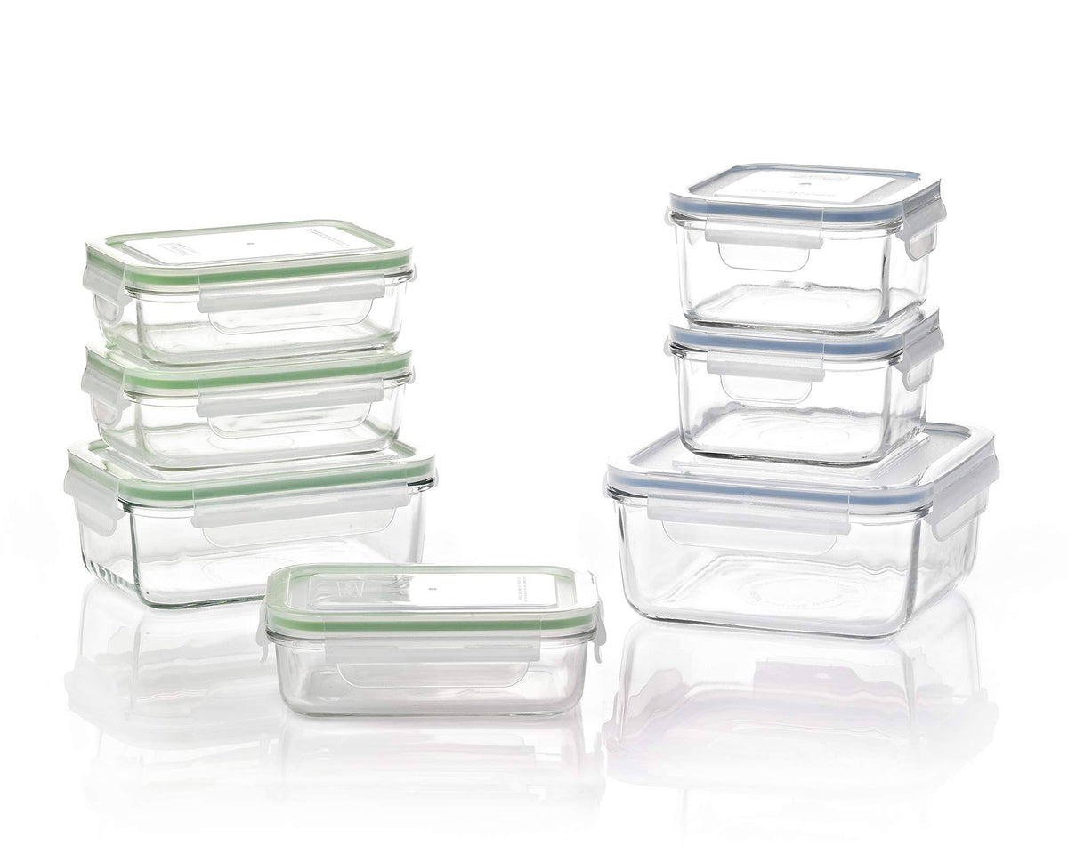 14-Piece Ovenproof Glass Food Storage Container Set I730124