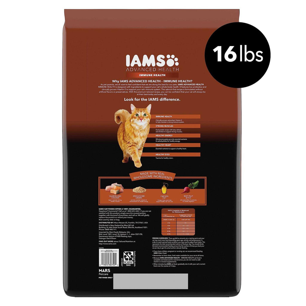 Salmon Chicken Recipe Adult Dry Cat Food P33985