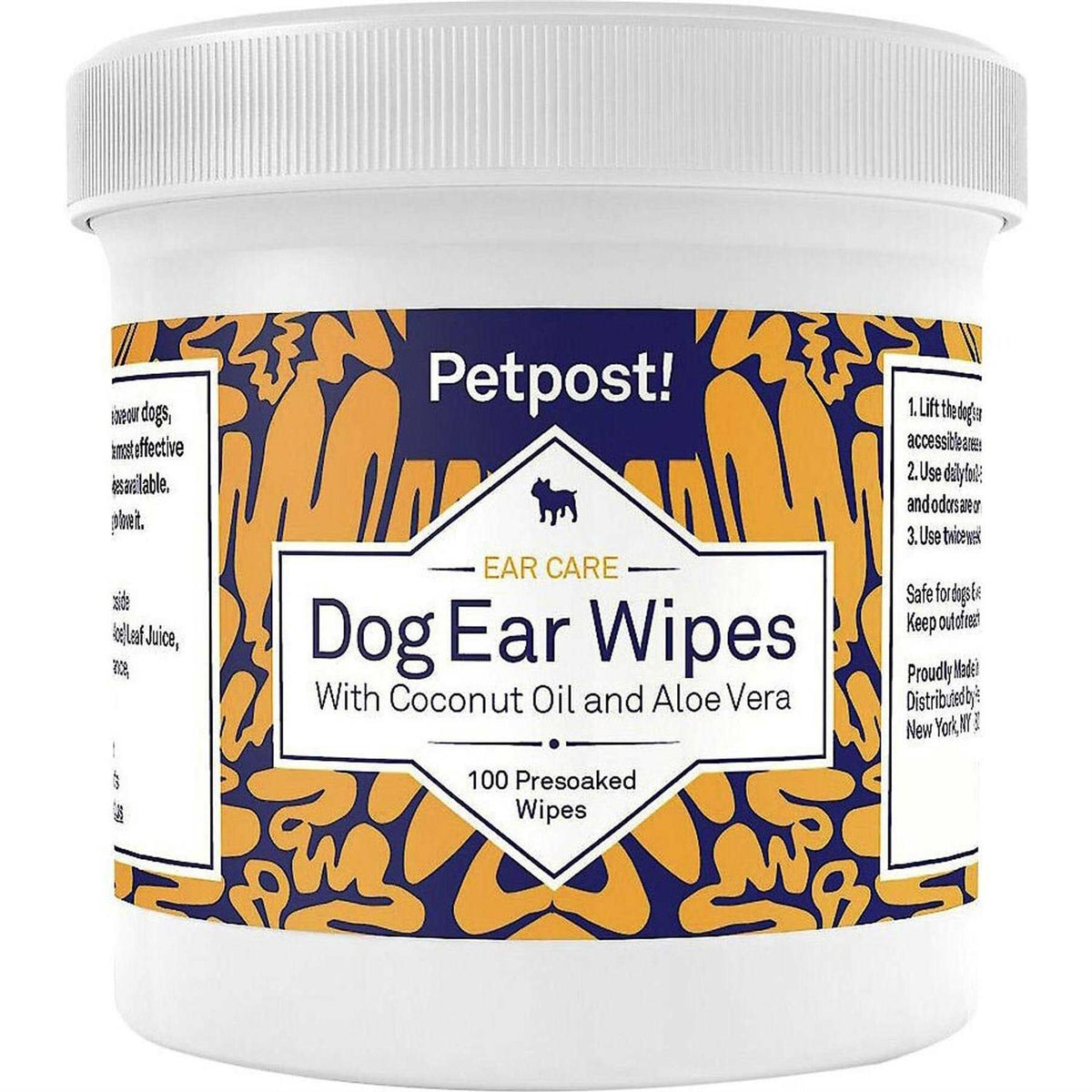 Coconut Oil Ear Cleaner Wipes K2849