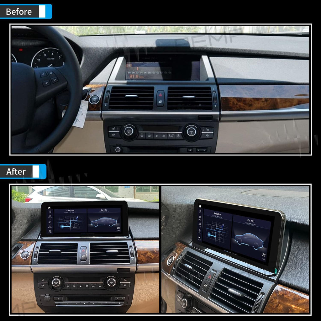 Blue Anti-Glare Vertical Screen 10.25” HD Screen for BMW X5 X6 CIC (2010-2012) C26228