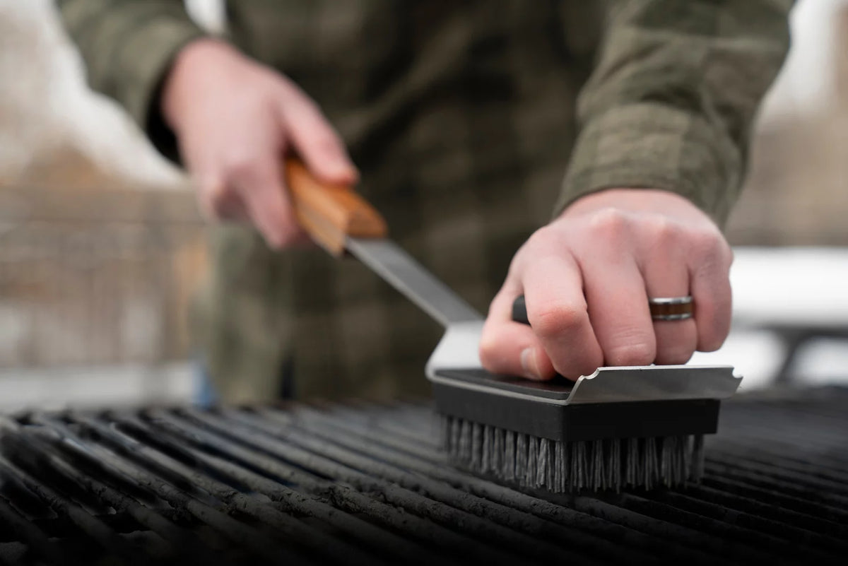 Nylon BBQ Grill Cleaning Brush X2530