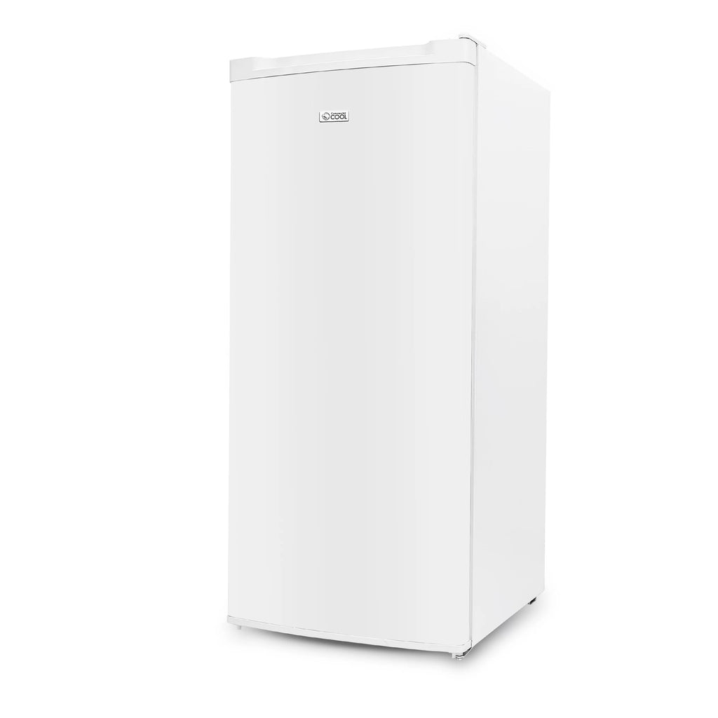 White 5 Cu Ft Upright Freezer with Reversible Door Y210