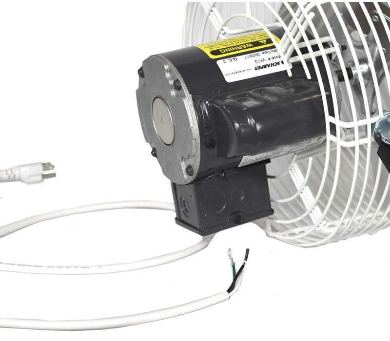 Black 12x22 Deep Guard Circulation Fan P29245