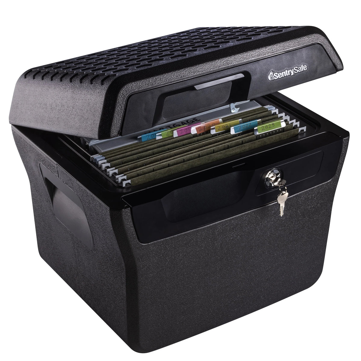 Fire-Resistant Water-Resistant File Safe Box with Key Lock 0.66 Cu. ft. W984938