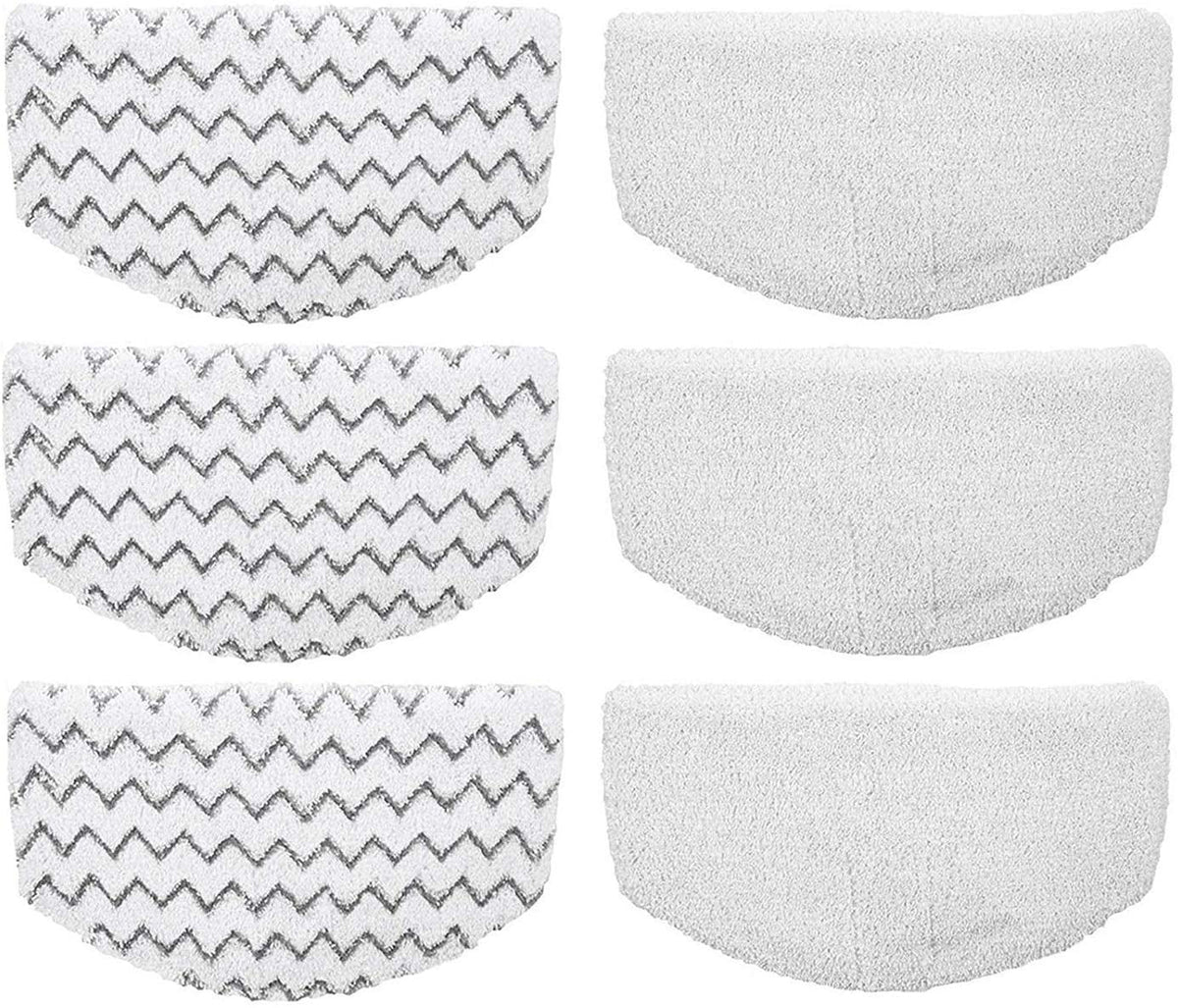 Washable Steam Mop Pads Replacement 3 Set 6 Pads B35142