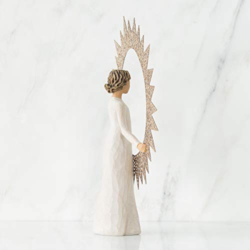 Pierced Metal Star Tree Topper O58026