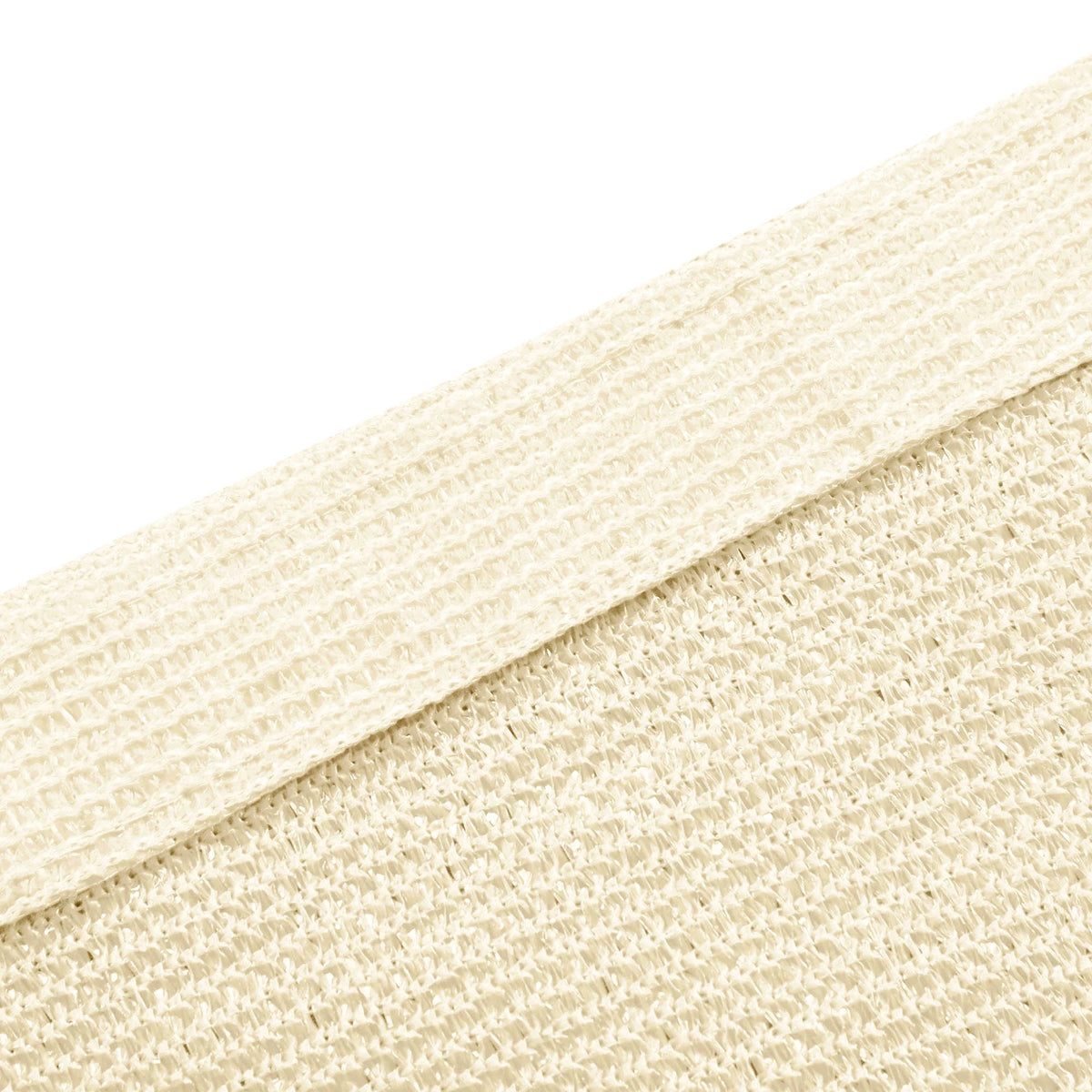 Off White Rectangle Sun Shade Sail Canopy U218
