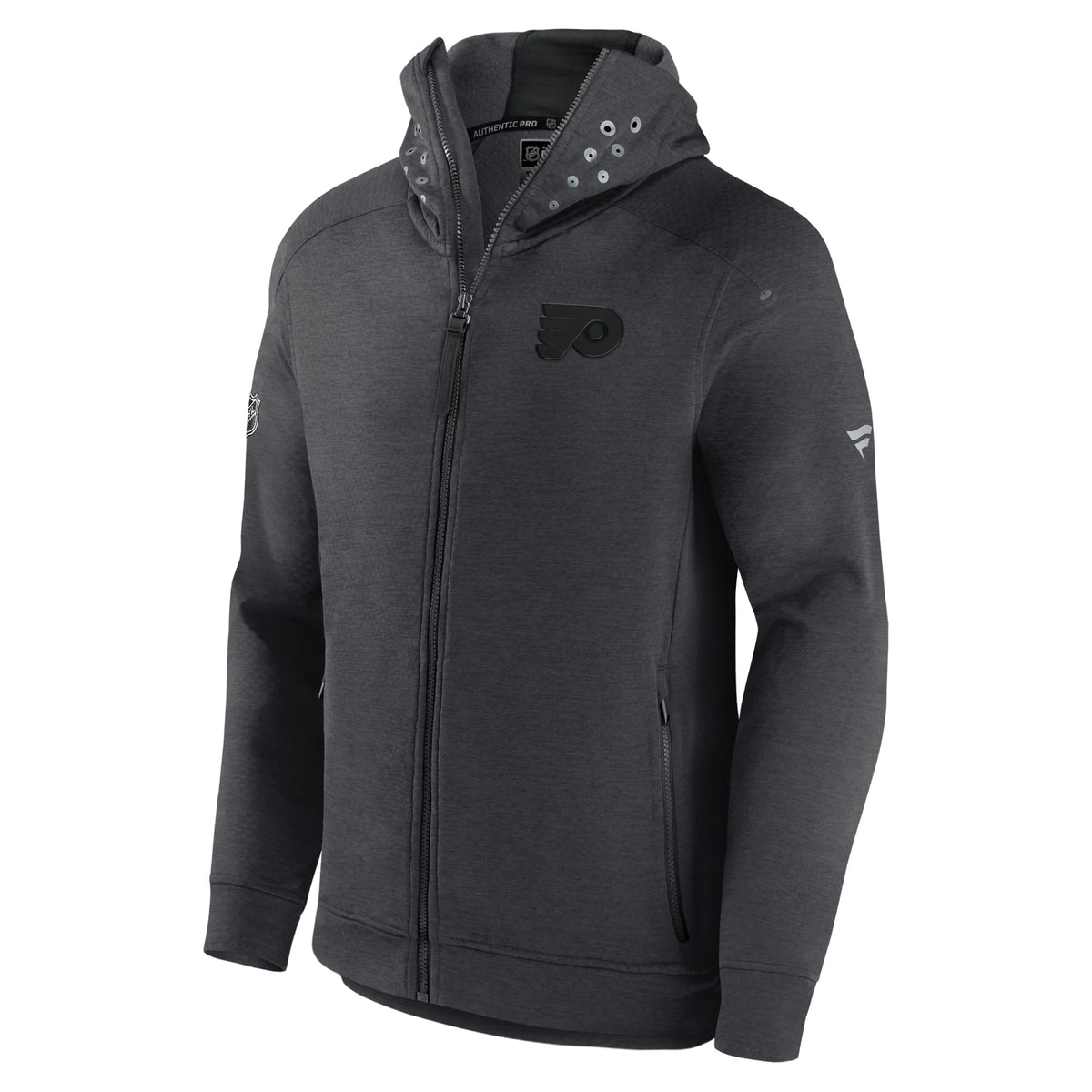 Heather Charcoal Full-Zip Hoodie Jacket A37266