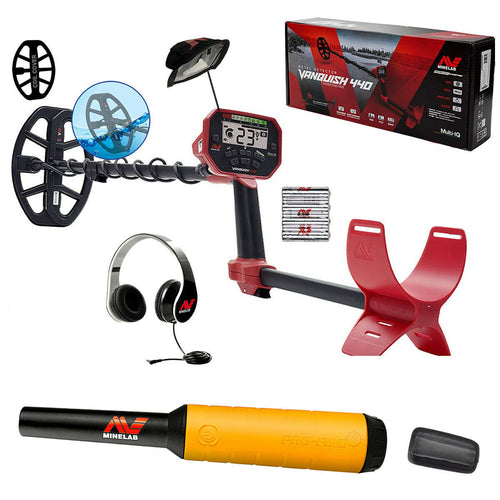 10 x 7 Coil Metal Detector with Pinpointer G96361