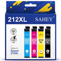 4 Pack Black Cyan Magenta Yellow 212xl Ink Cartridge P56927