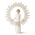Pierced Metal Star Tree Topper O58026