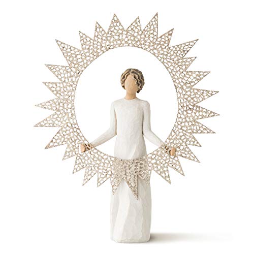 Pierced Metal Star Tree Topper O58026