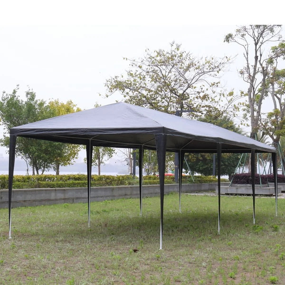 Black 10'x30' Outdoor Party Tent with 8 Removable Sidewalls I11224