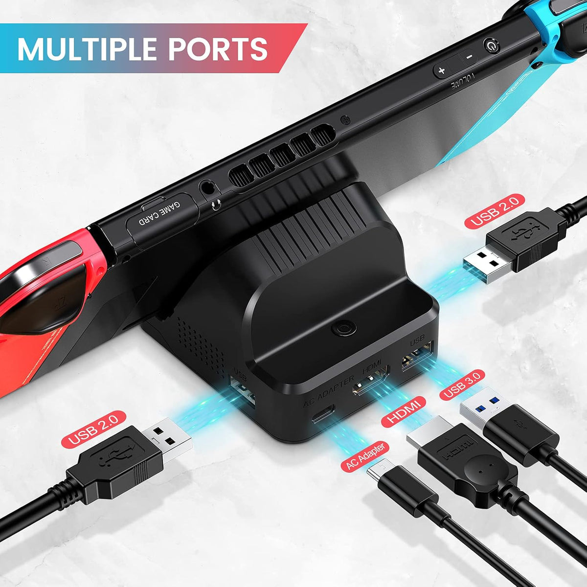 Switch TV Dock with 4K HDMI Cable M965