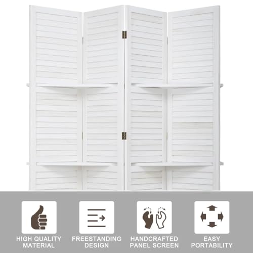 4 Panel Folding Room Divider P9613