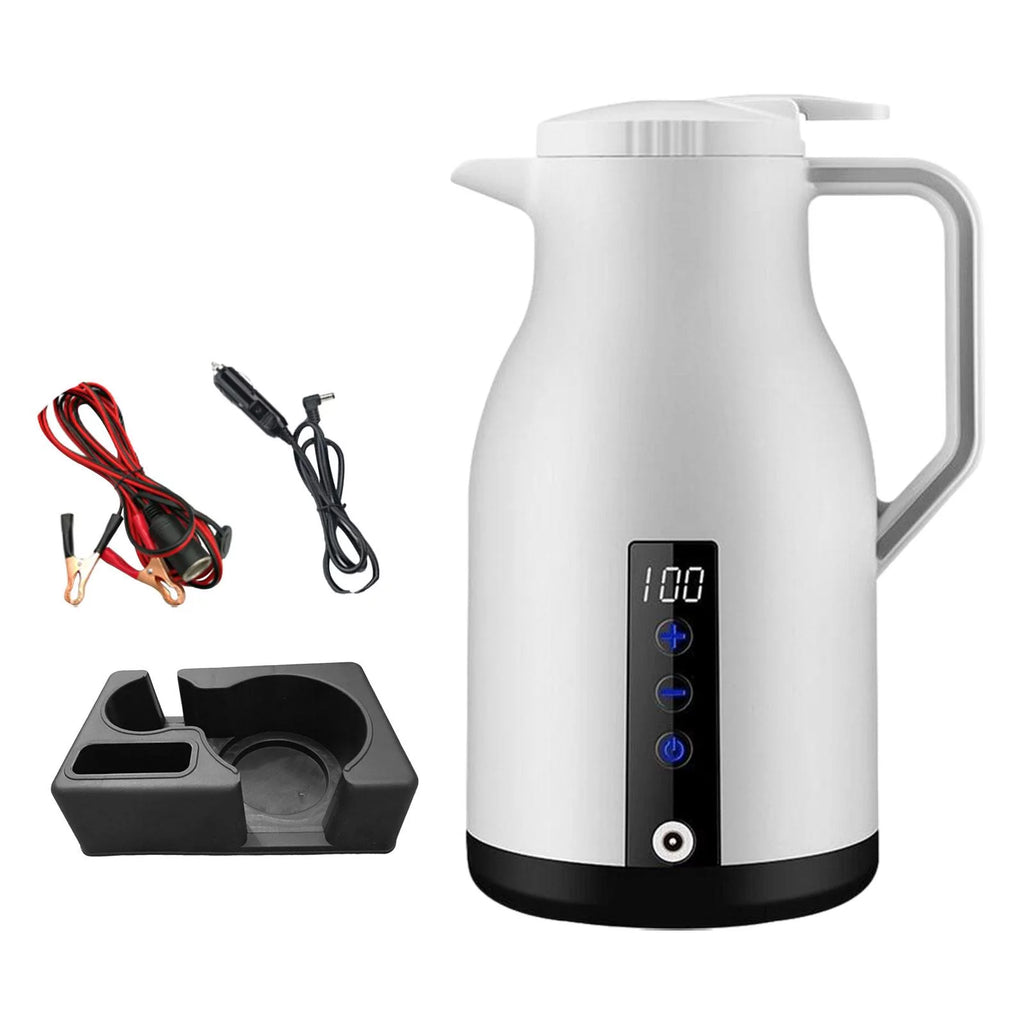 White Portable Electric Car Kettle P522179
