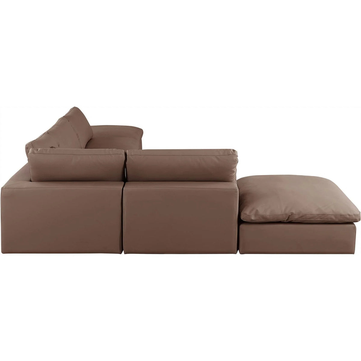 Brown Modular Sectional F278