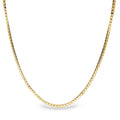 Yellow Gold Box Chain with Lobster Clasp V594594