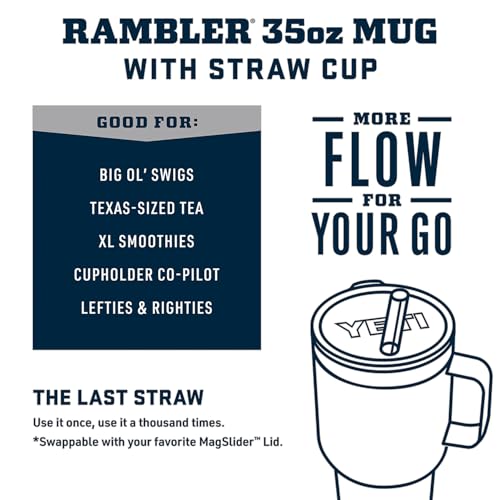 Vacuum Insulated Stainless Steel Tumbler with Handle and Straw Lid J900