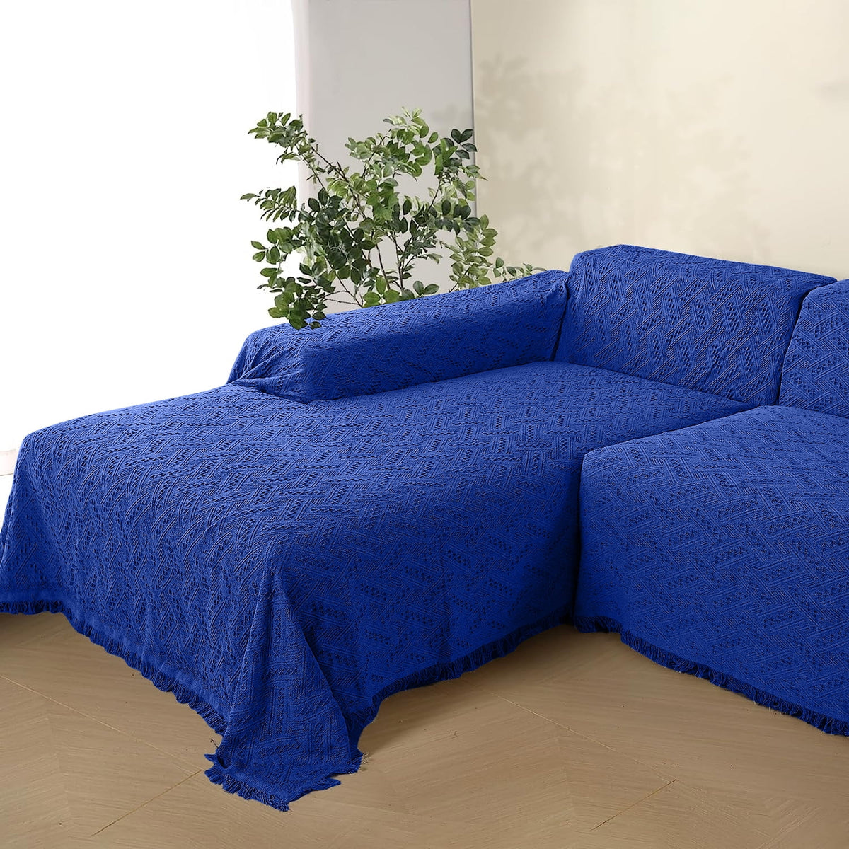 L Shape Sofa Cover Washable Thick F930096