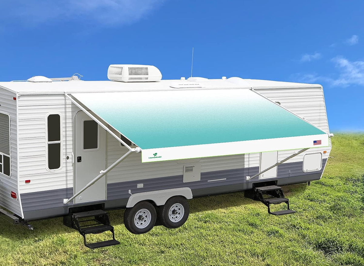 Green Fade RV Awning Fabric Replacement 19'3'' O250576